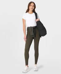 Power UltraSculpt High-Waisted Workout Leggings - Nori Green - Full Length