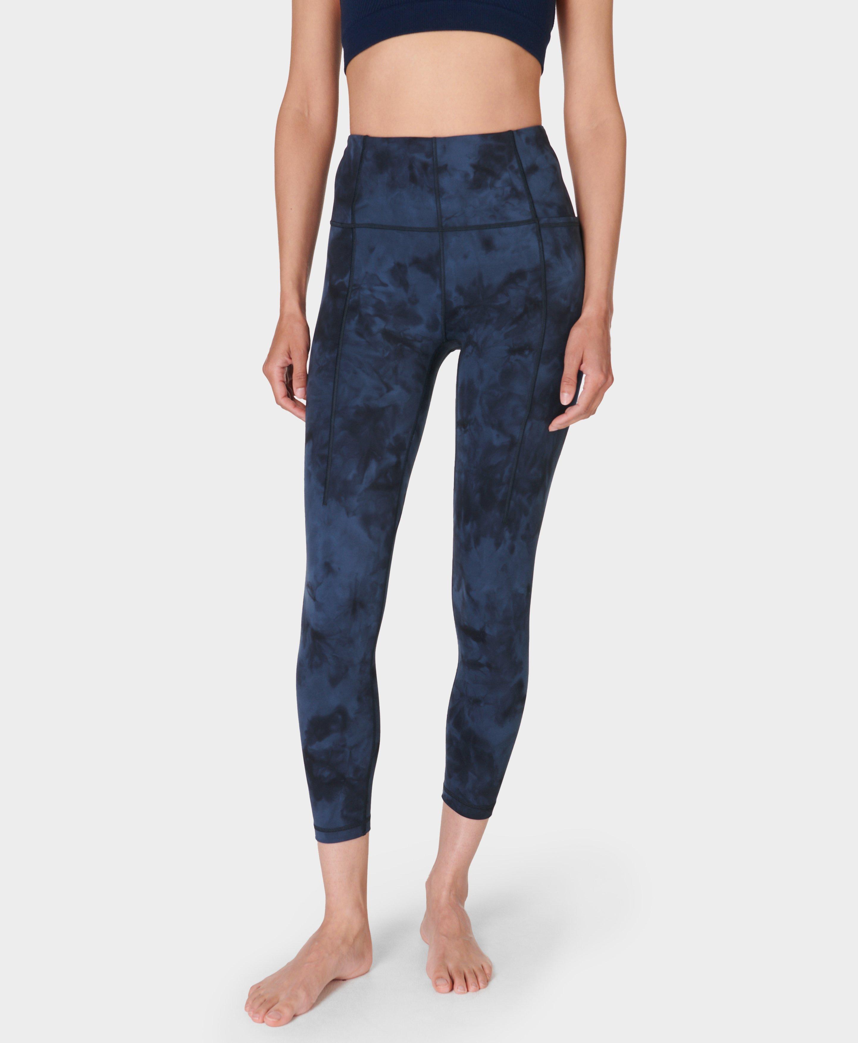 Super Soft 7/8 Yoga Leggings - Black - 7/8 Length