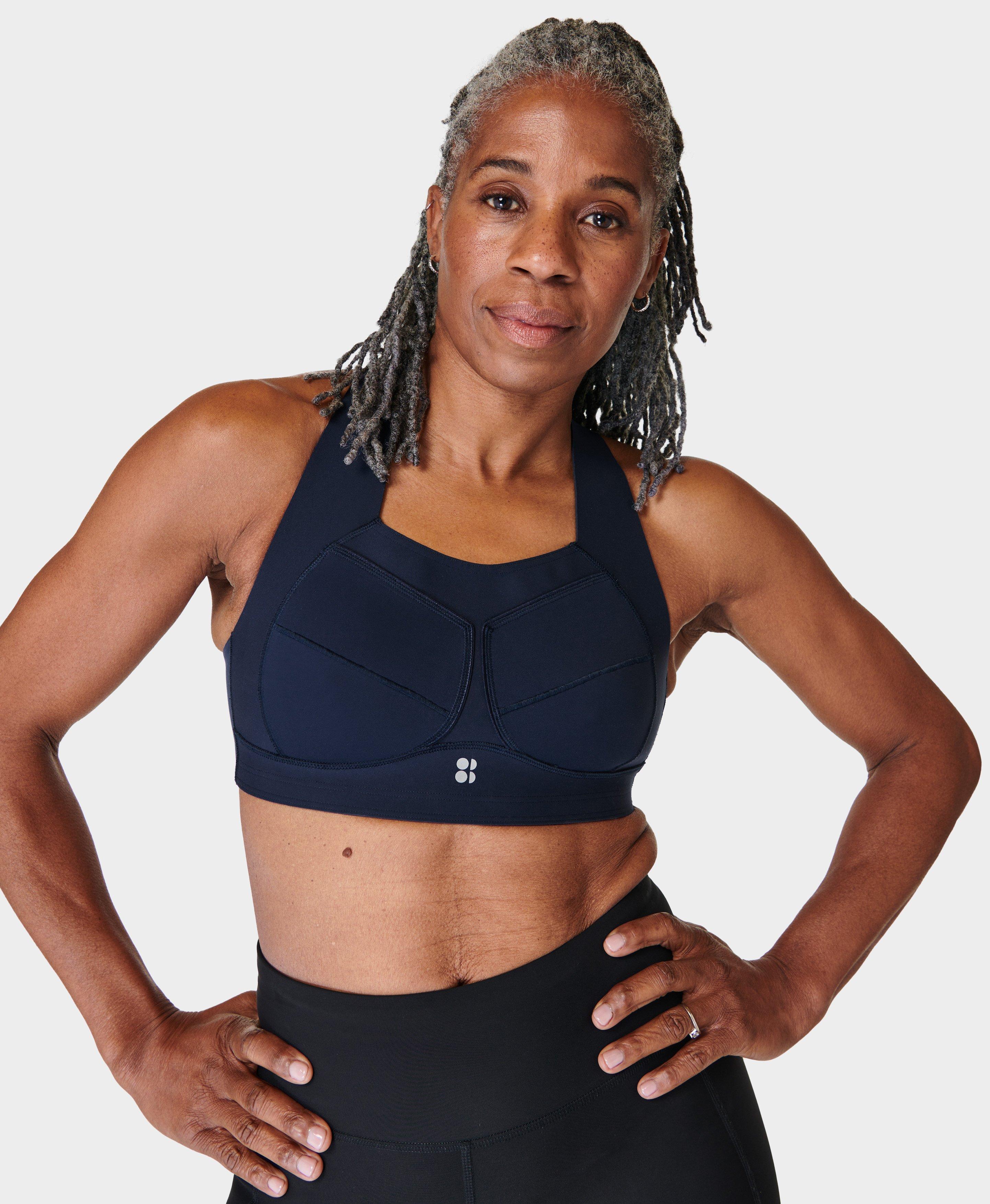 Runner's High Zero Sports Bra - Navy Blue A