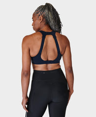 Runner's High Zero Sports Bra - Navy Blue A