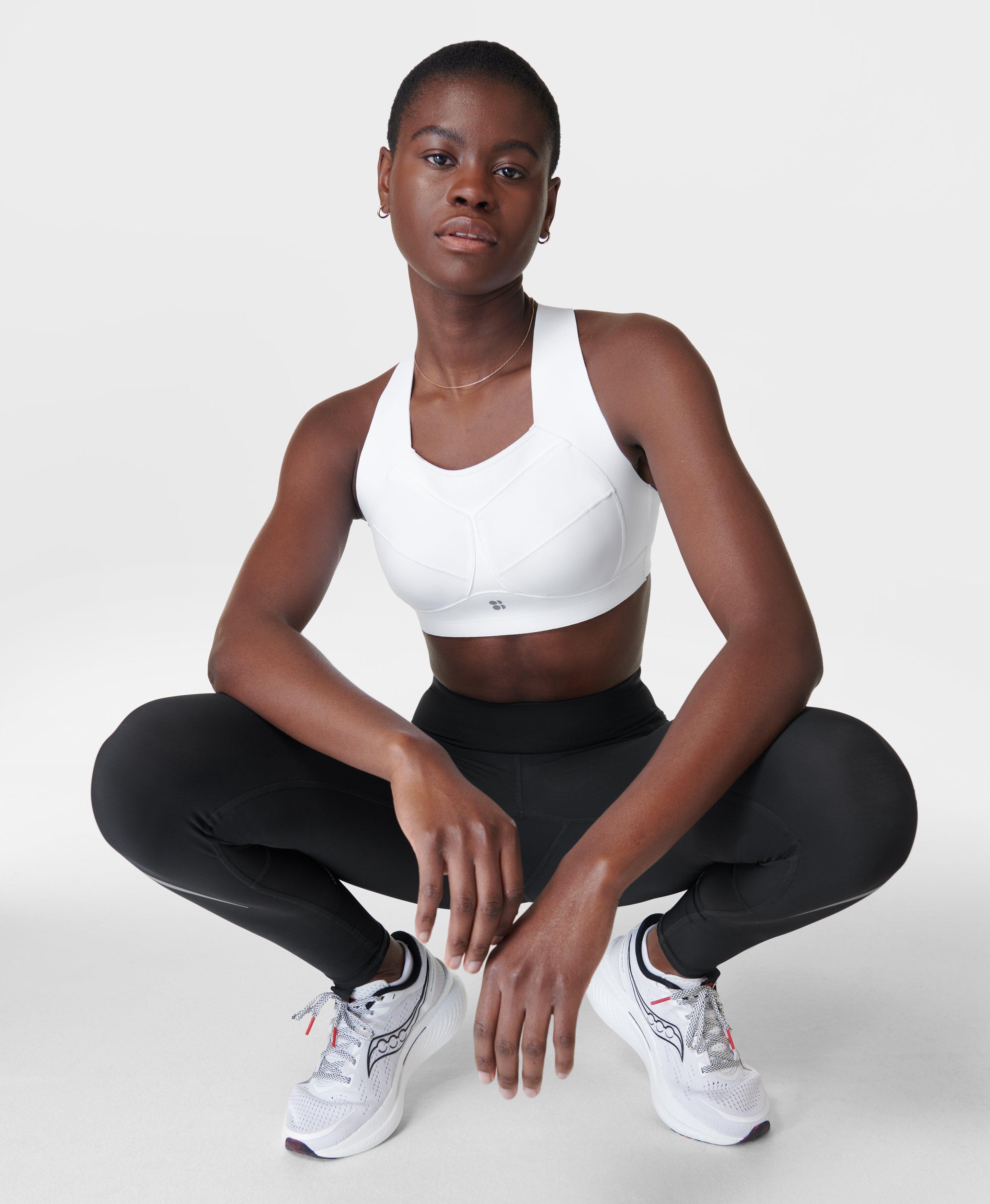 Runner's High Zero Sports Bra - White A
