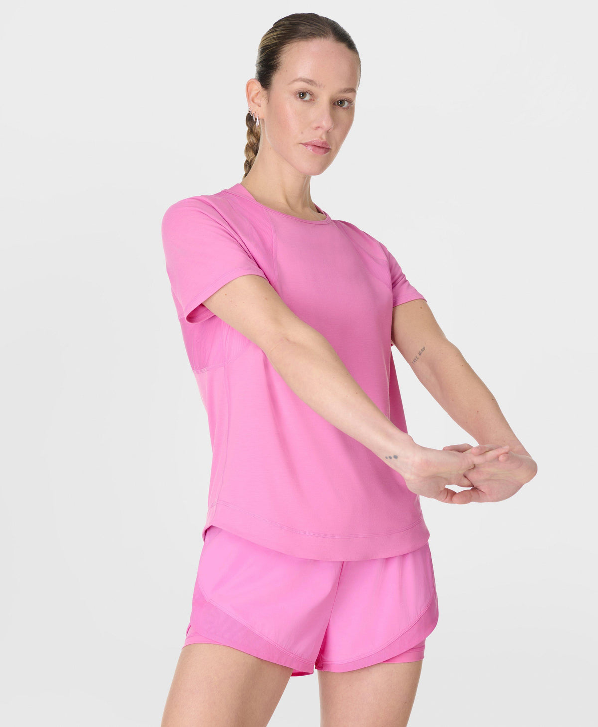 Tempo Run Shorts - Khaki Brown - 4" Inseam