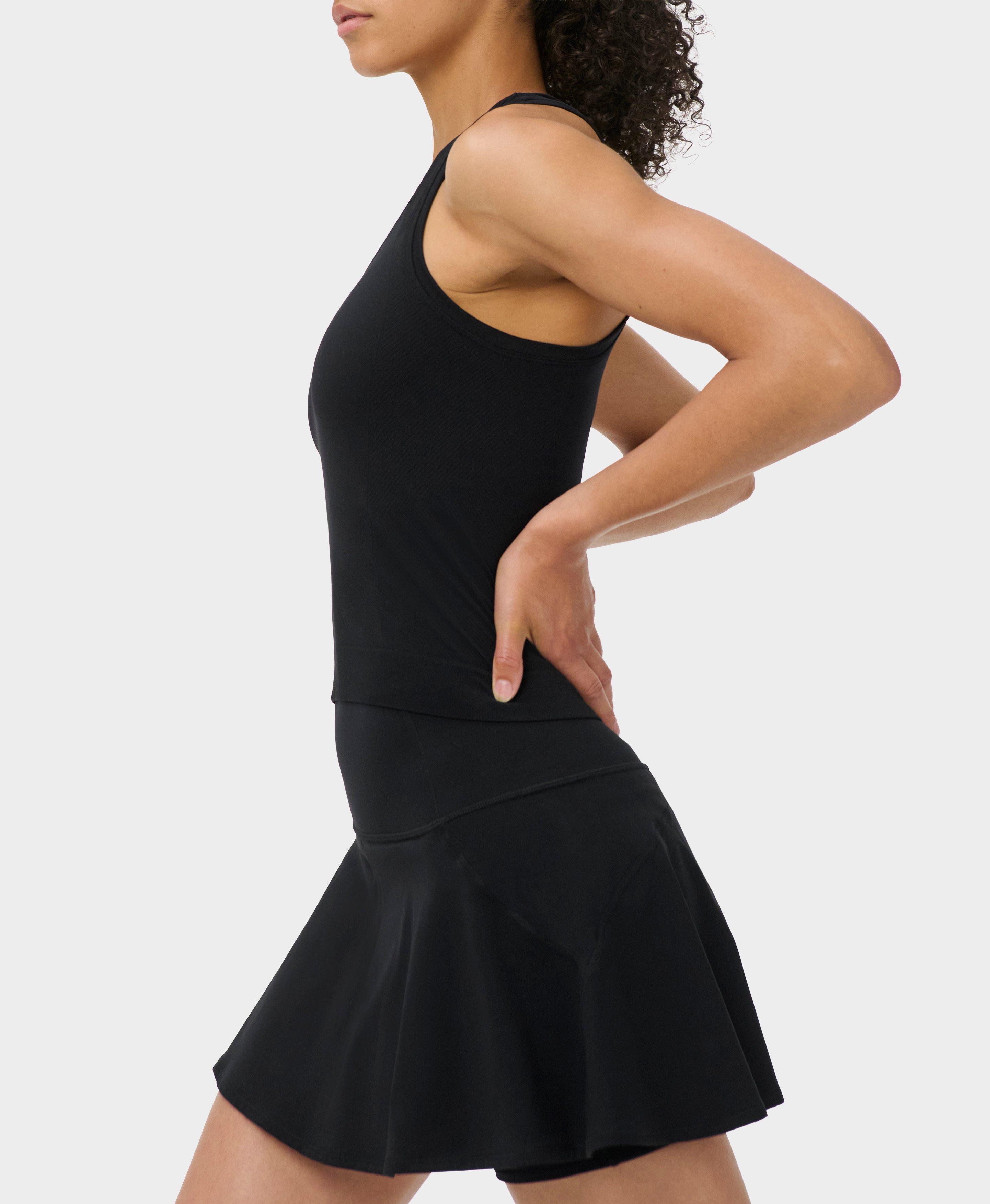 Power Skort - Black - 4" Inseam