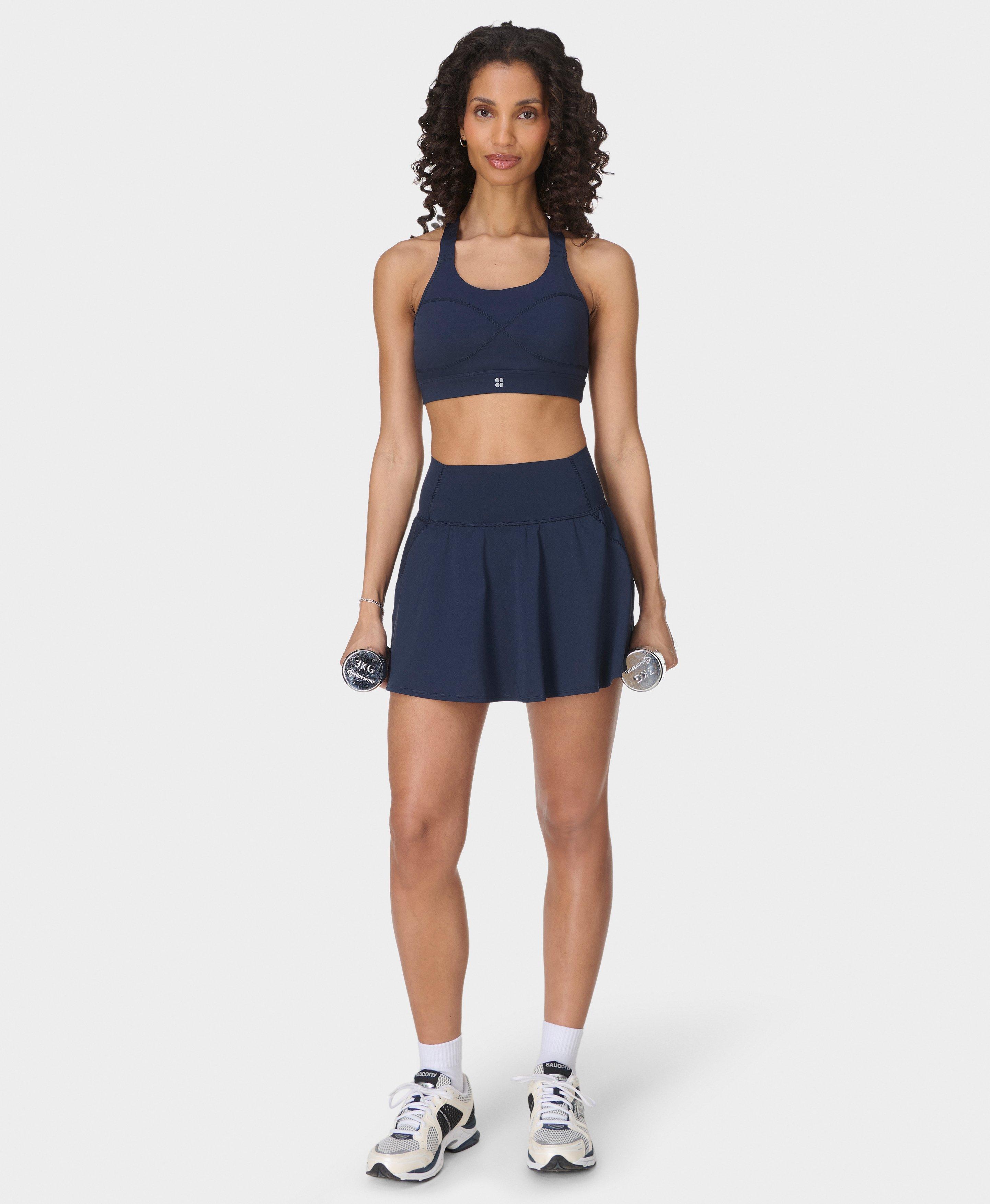 Power Skort - Navy Blue - 4" Inseam