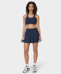 Power Skort - Navy Blue - 4" Inseam