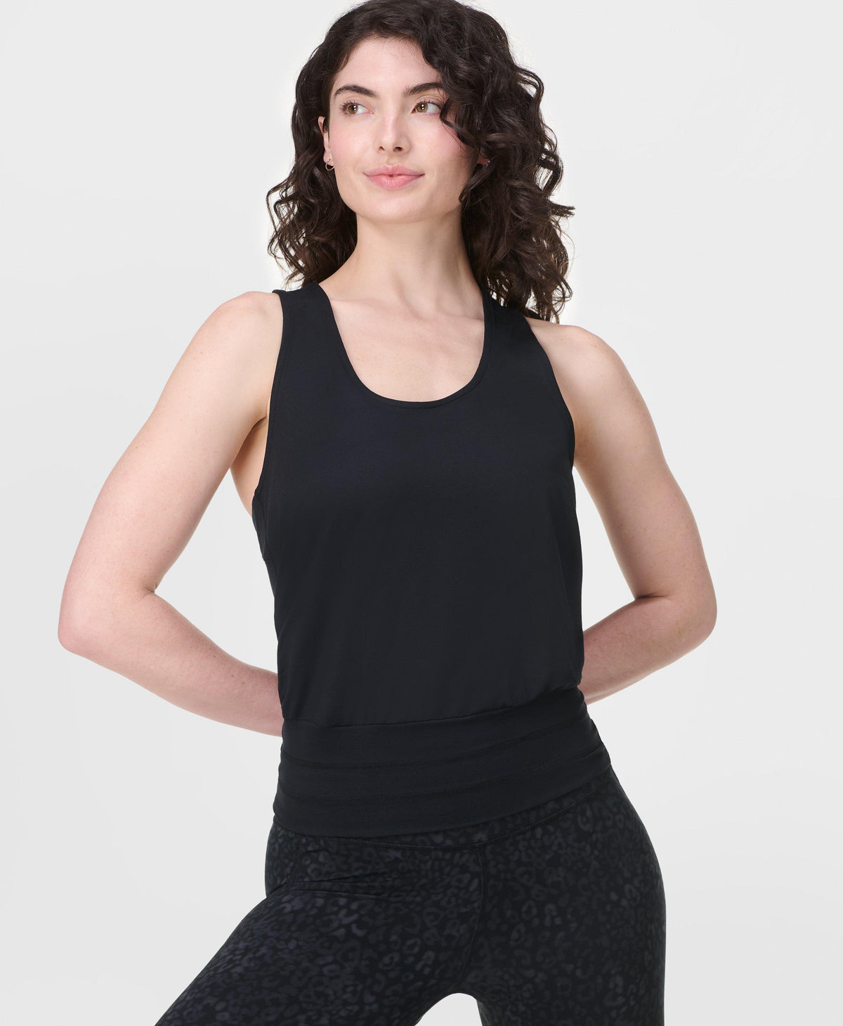 Gaia Yoga Tank - Black