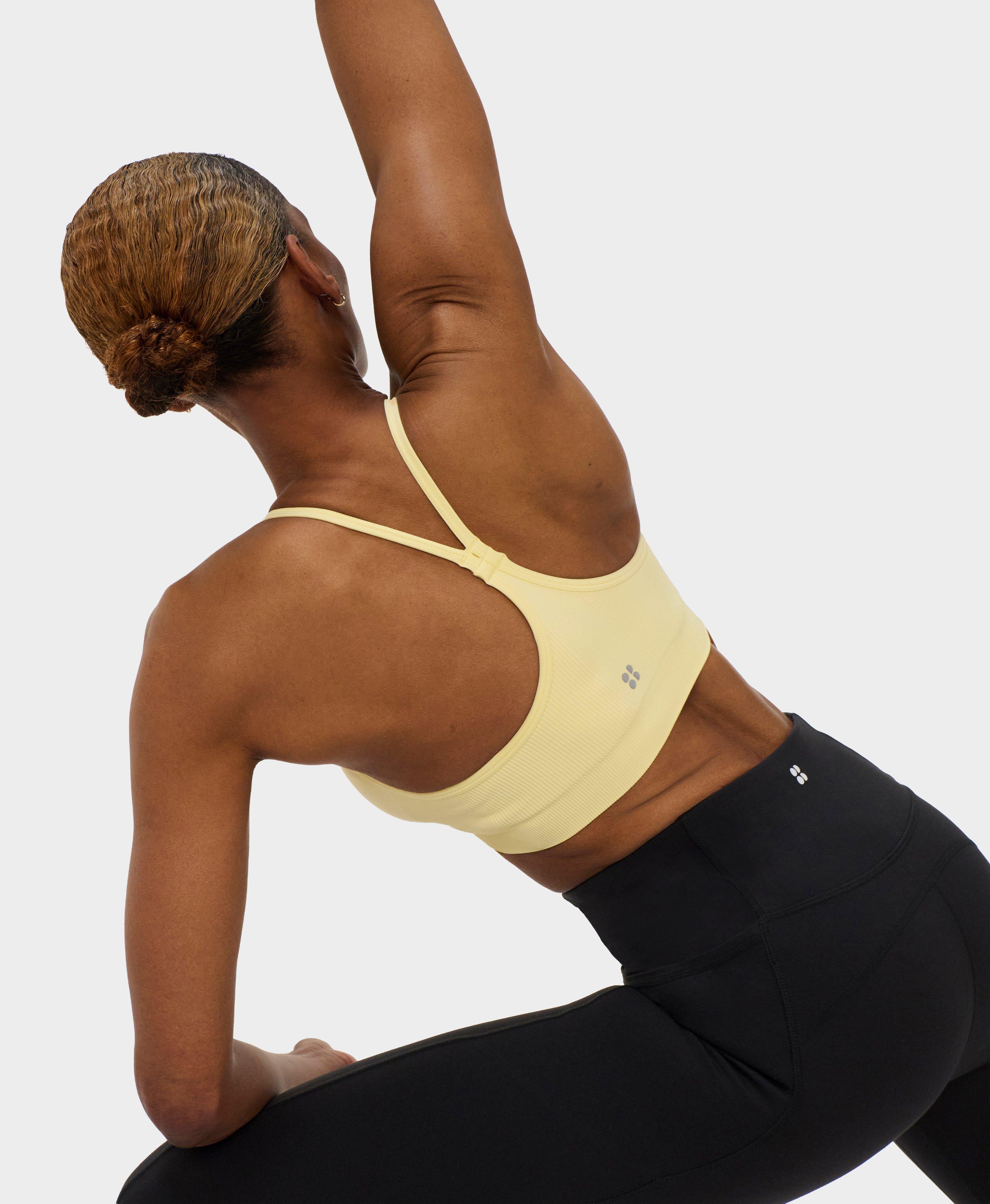 Spirit Restored Yoga Bra - Chalk Yellow
