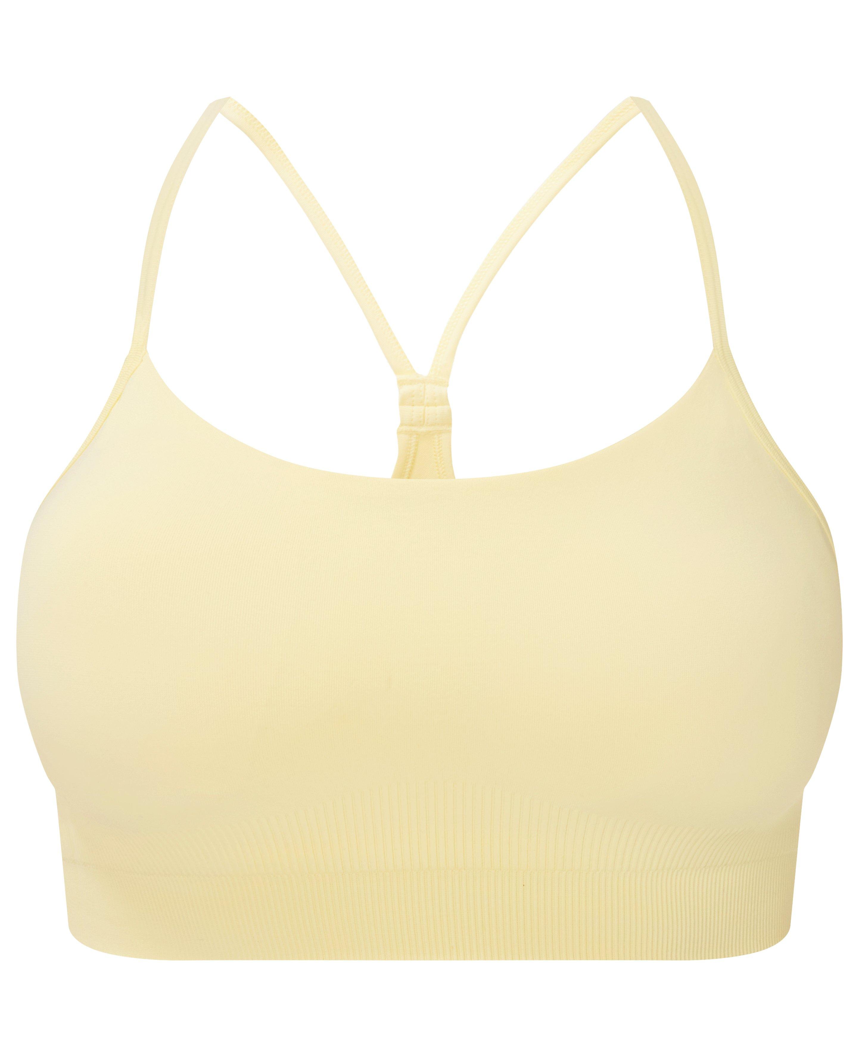 Spirit Restored Yoga Bra - Chalk Yellow