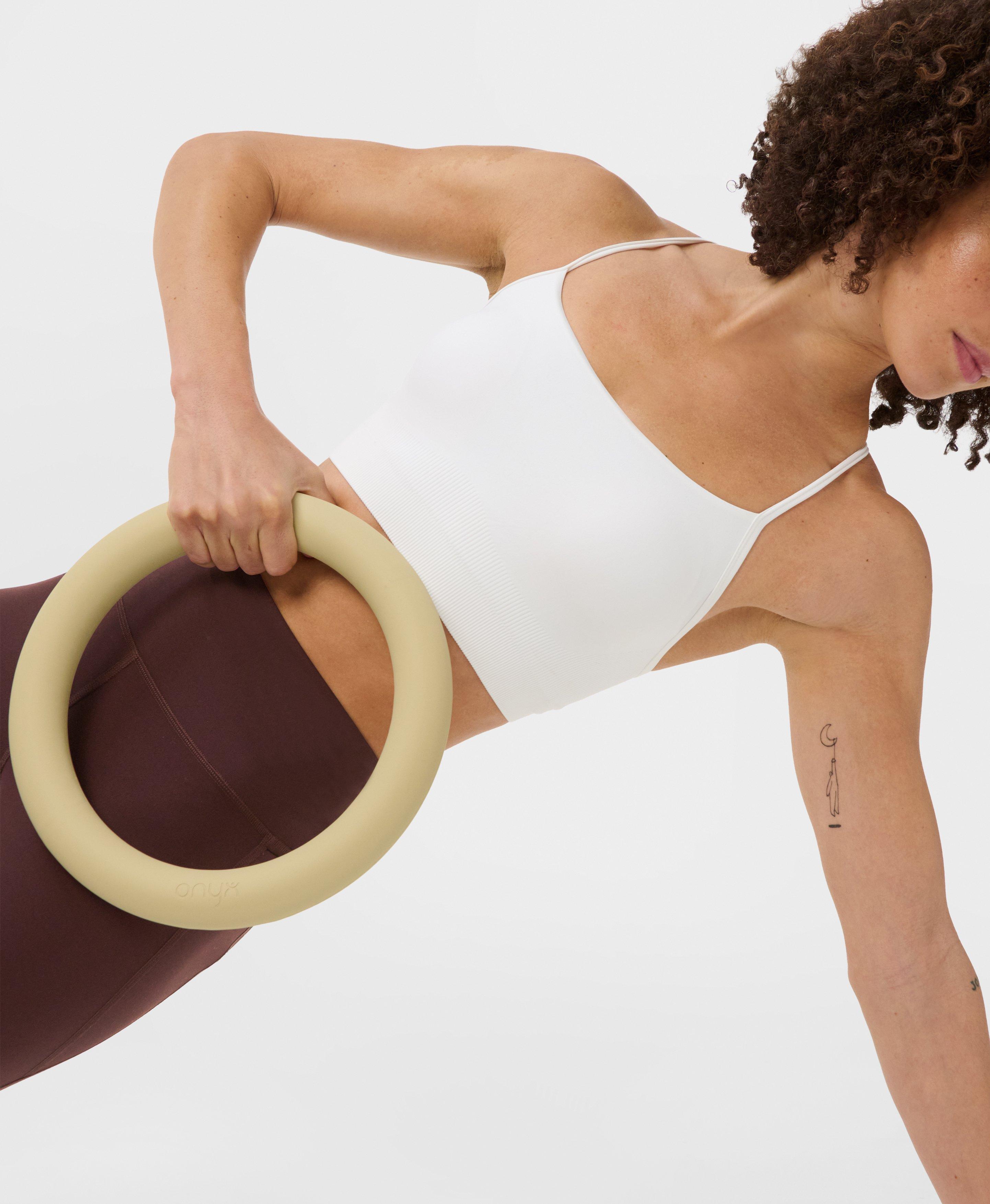 Spirit Restored Yoga Bra - White