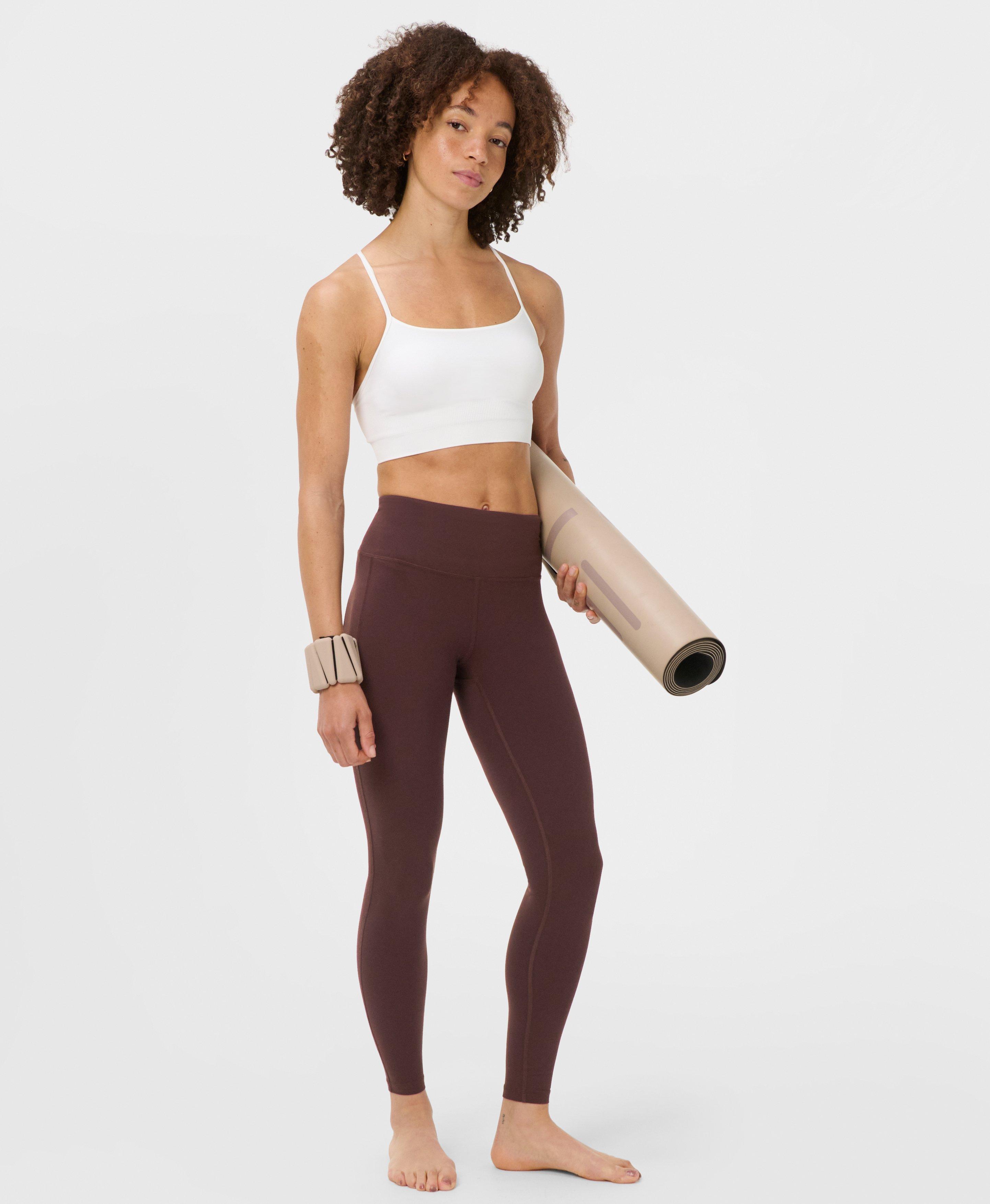 Spirit Restored Yoga Bra - White