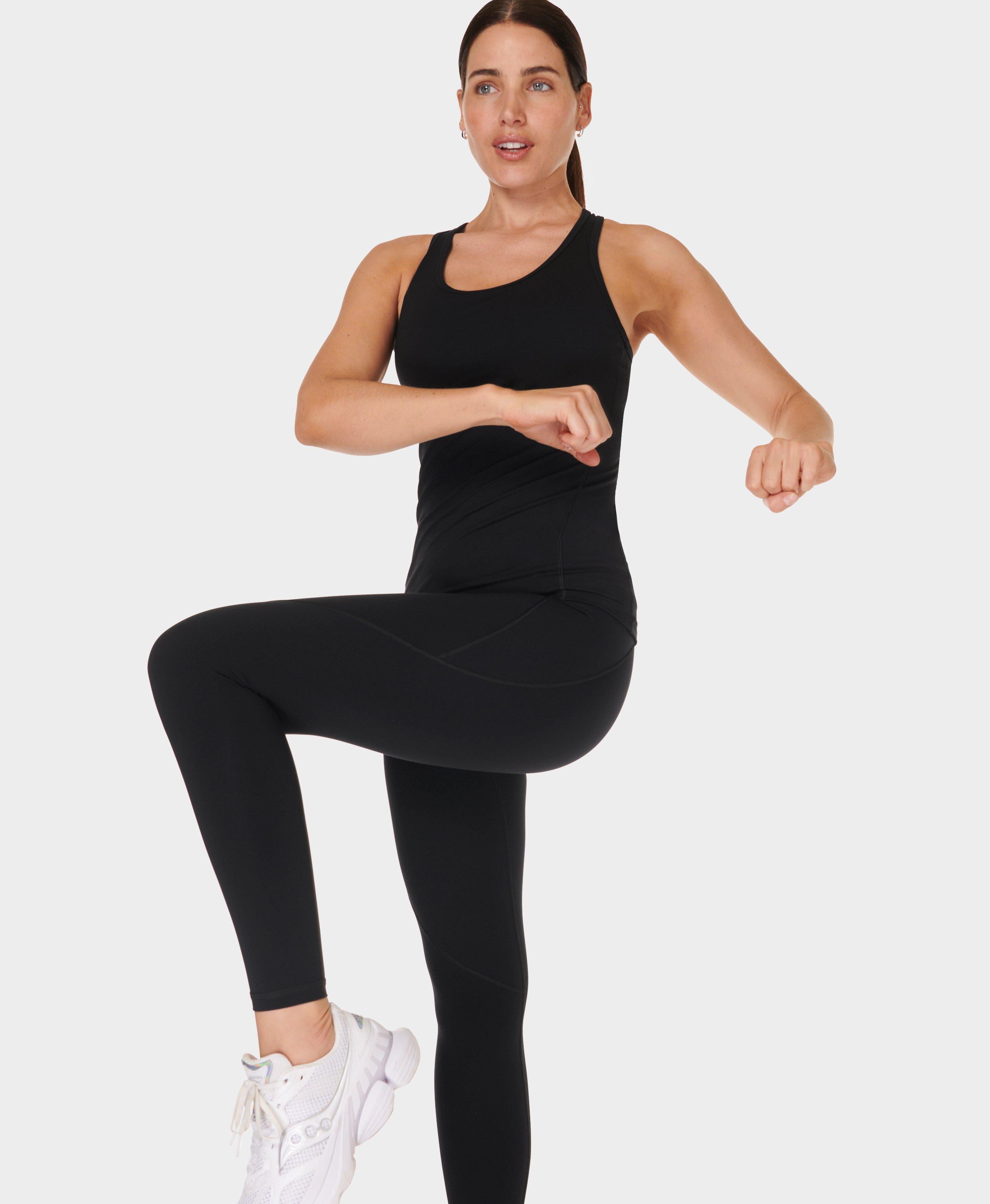 Leak Protect Power 7/8 Leggings - Black - 7/8 Length