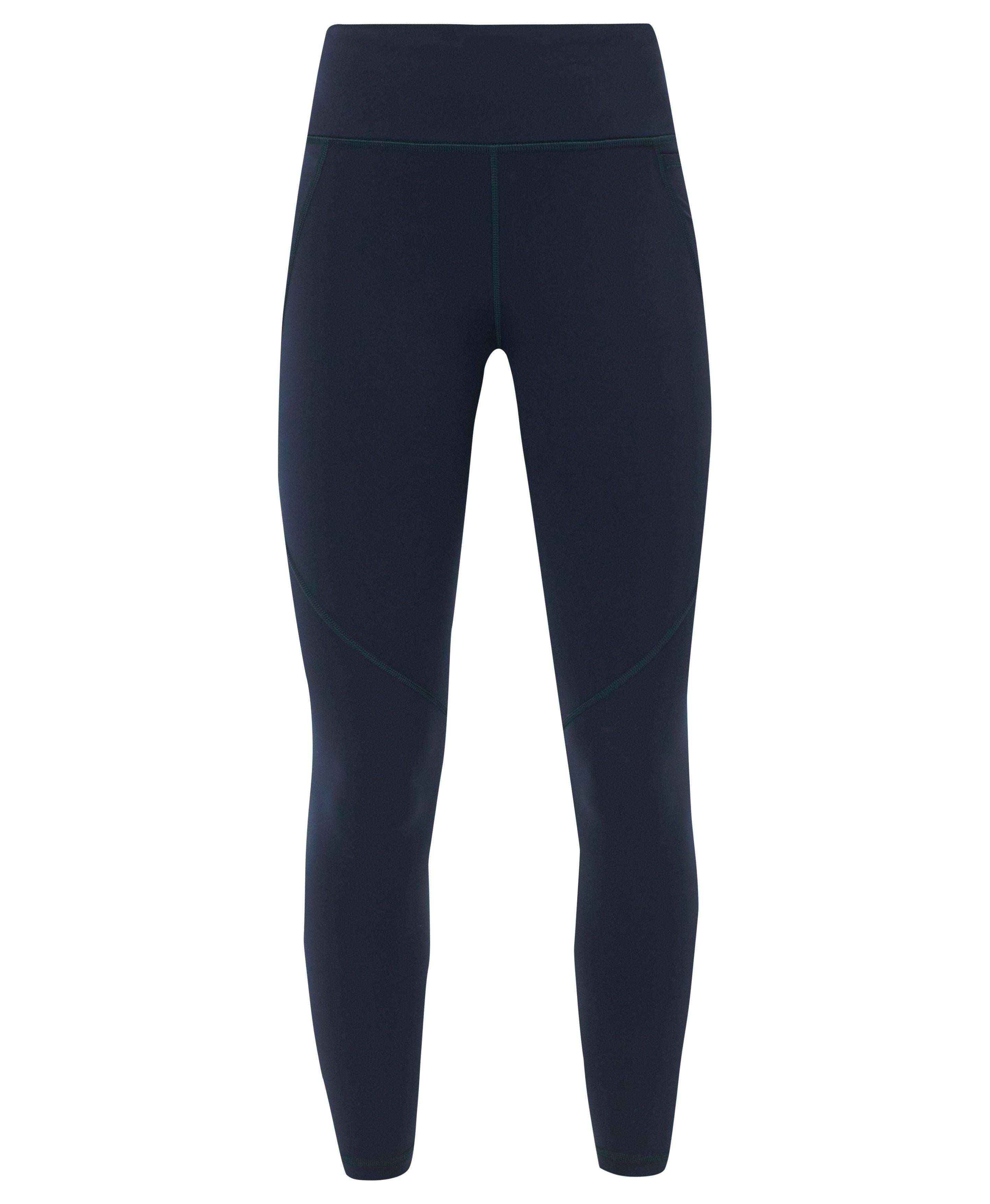 Leak Protect Power 7/8 Leggings - Navy Blue - 7/8 Length