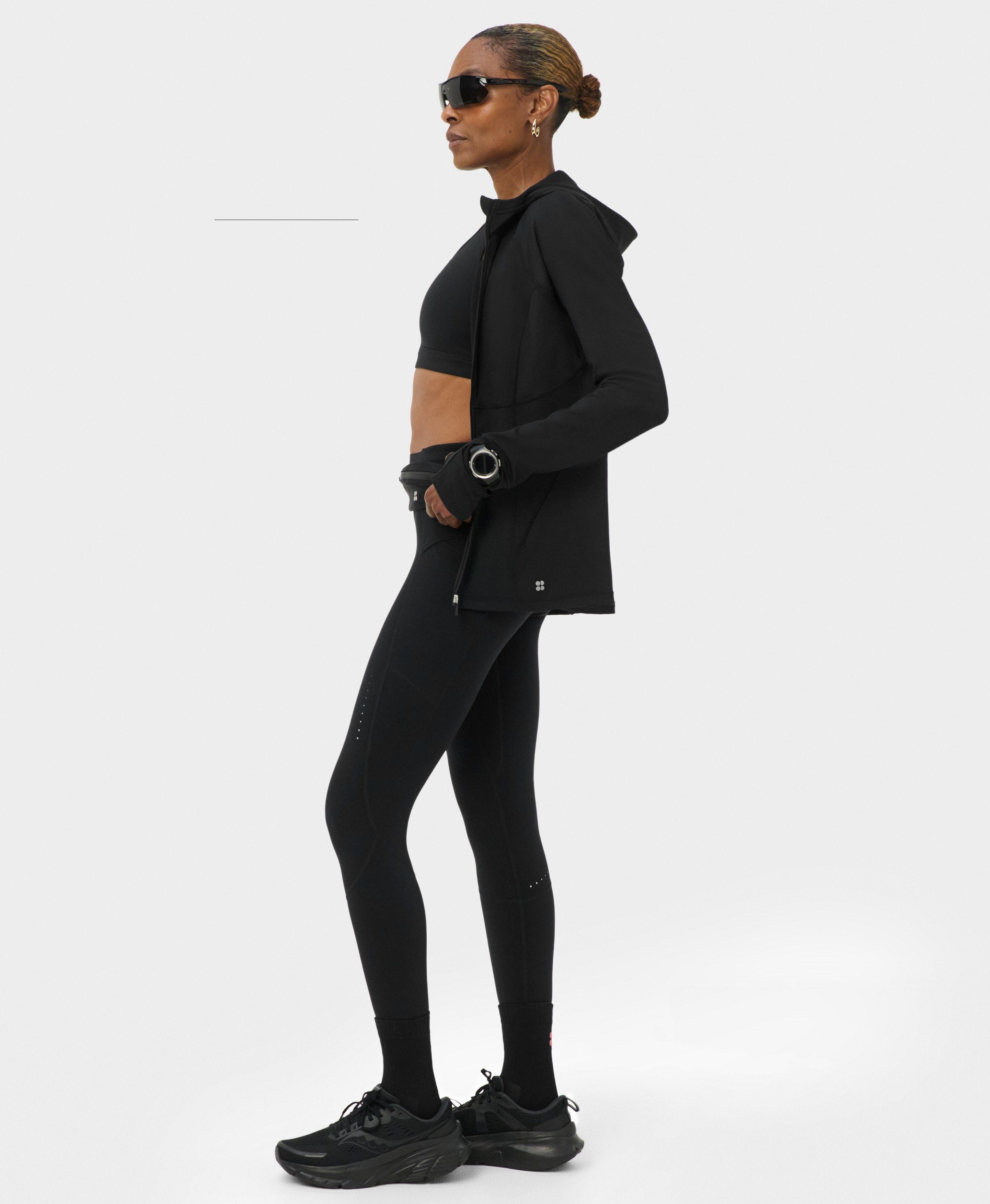 Pro Run Zip-Up - Black