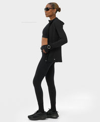 Pro Run Zip-Up - Black