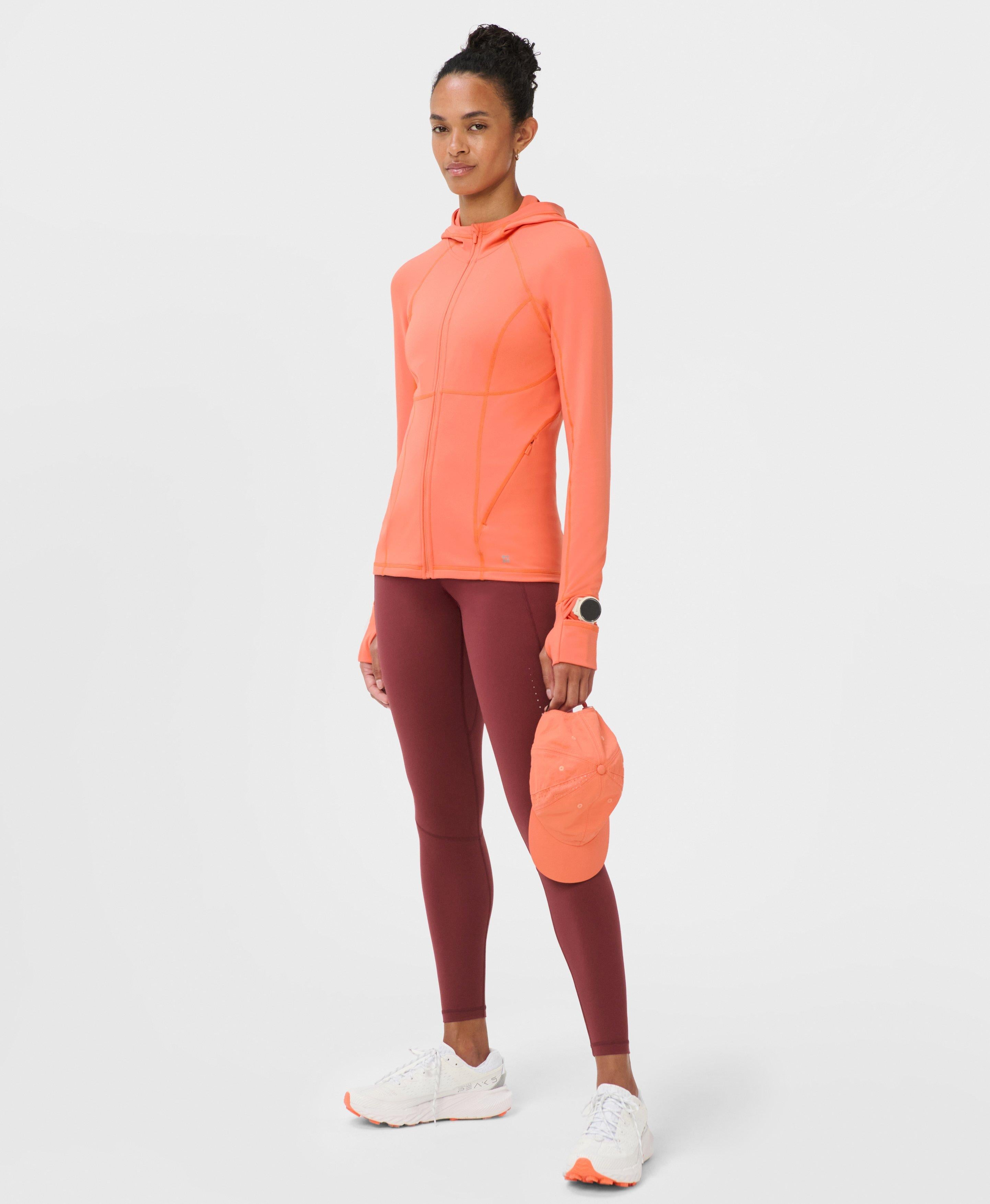 Pro Run Zip-Up - Tuscan Orange
