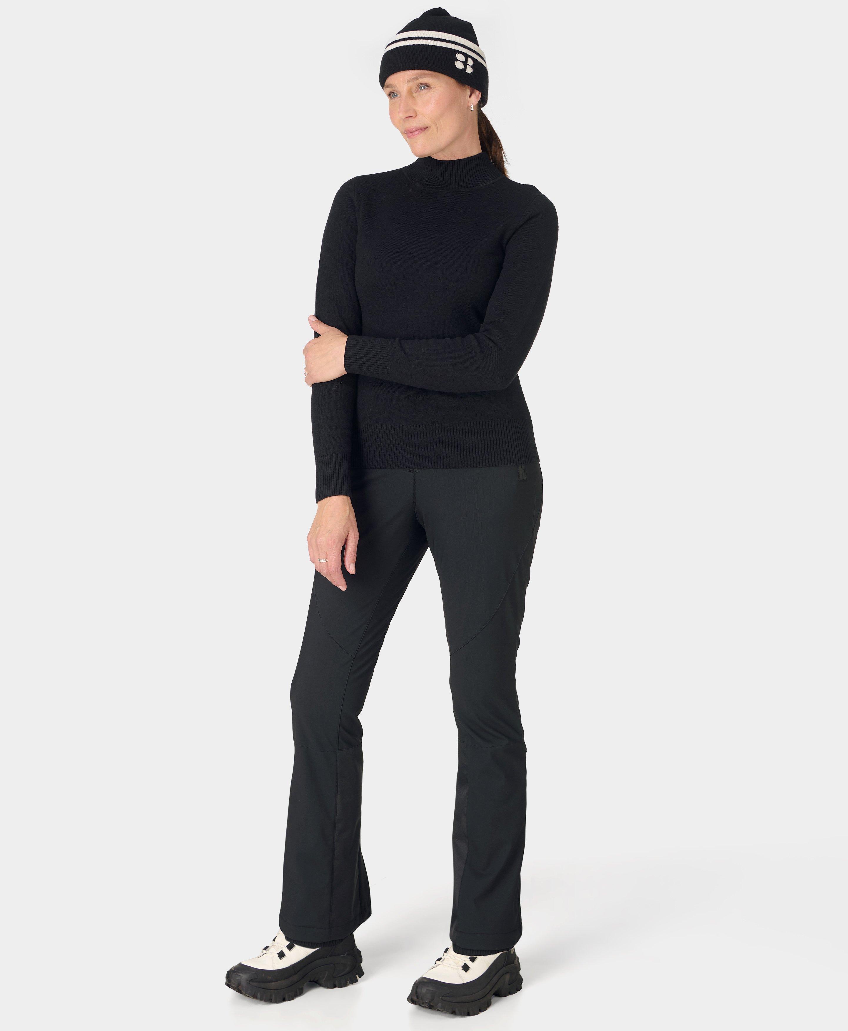 Power High Waist Sculpting Overalls - Black
