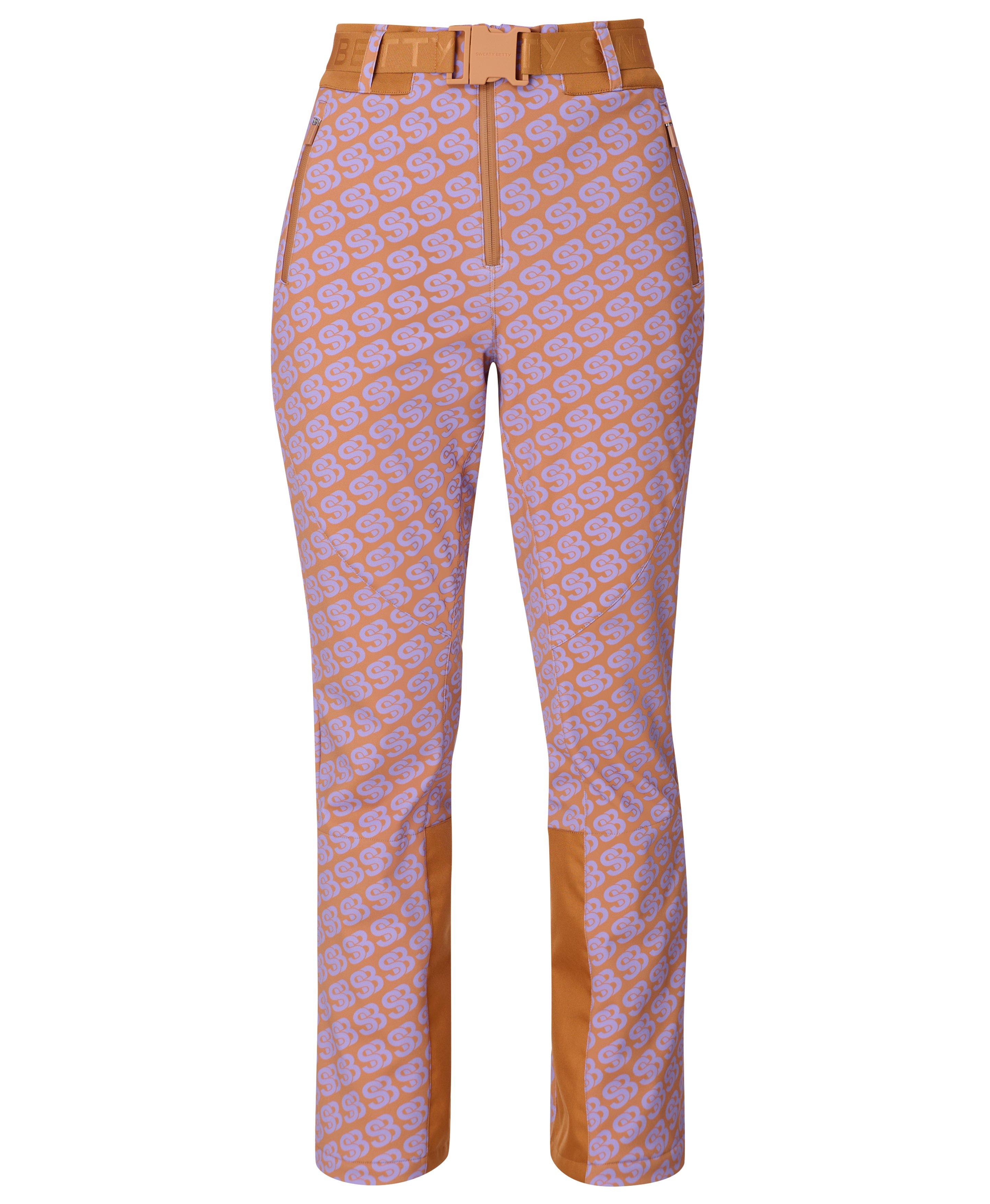 Power High Waist Sculpting Overalls - Brown Sb Print
