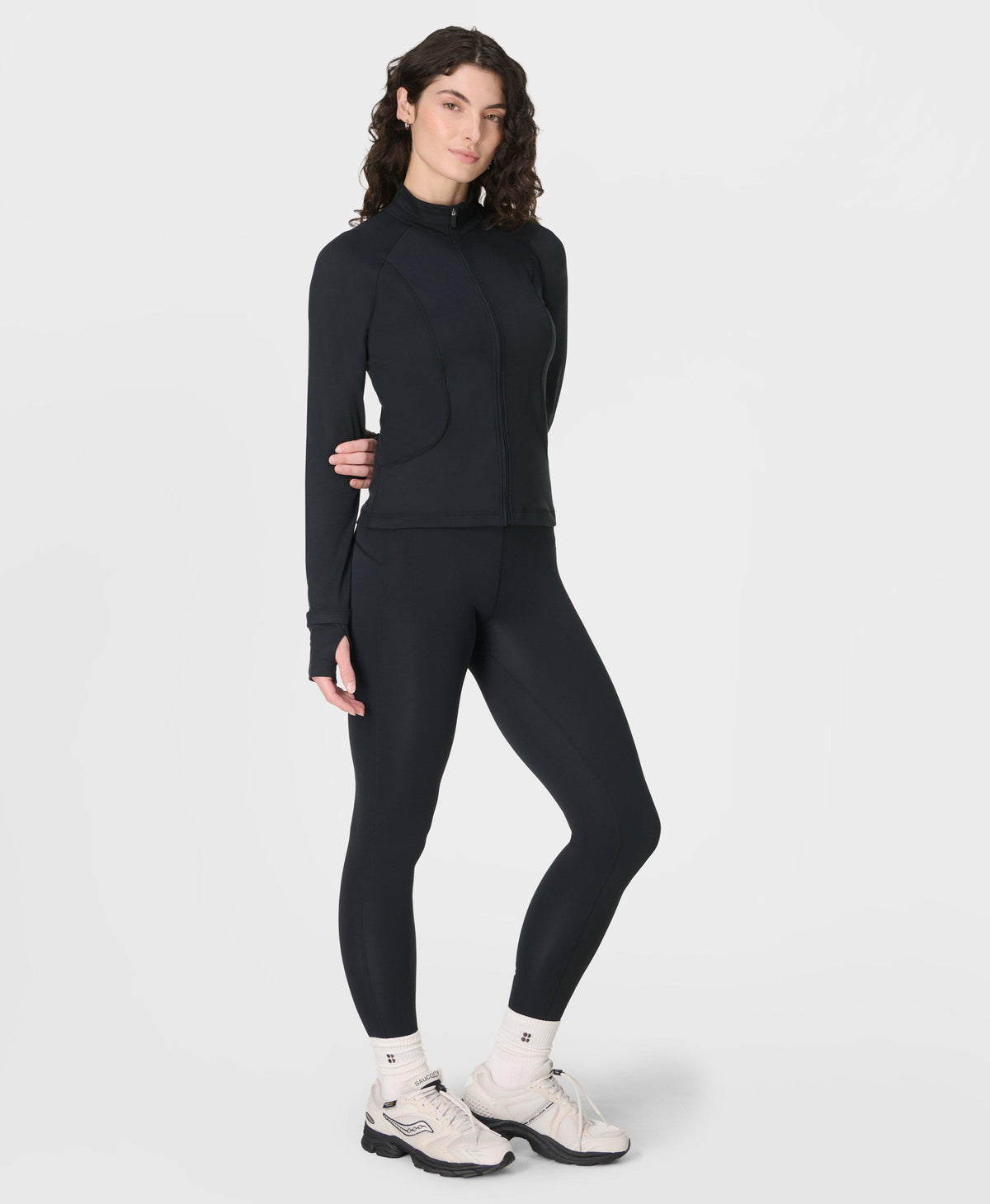 All Day Zip-Up - Black