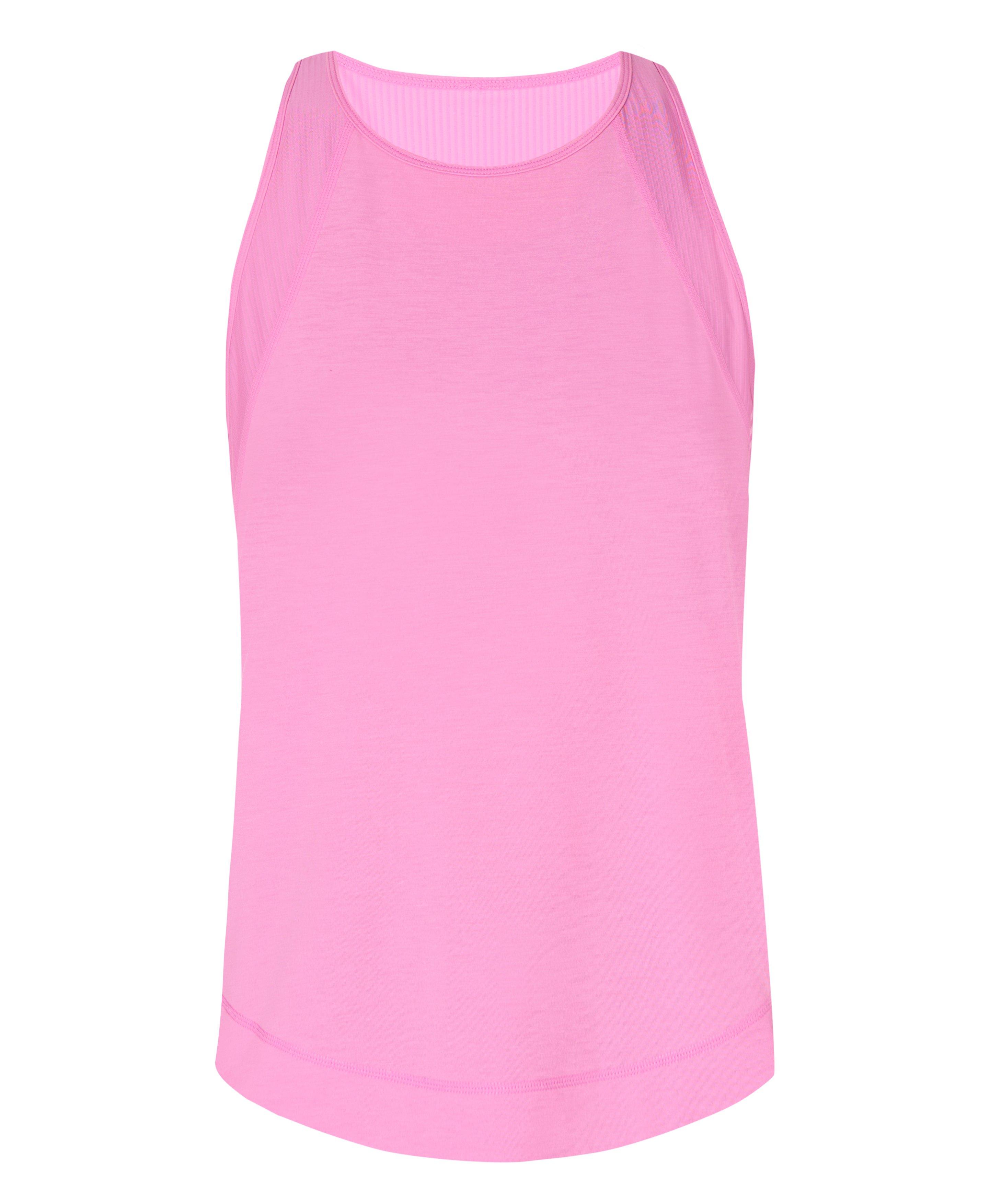 Breathe Easy Mesh Run Tank - Guava Pink
