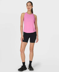 Breathe Easy Mesh Run Tank - Guava Pink