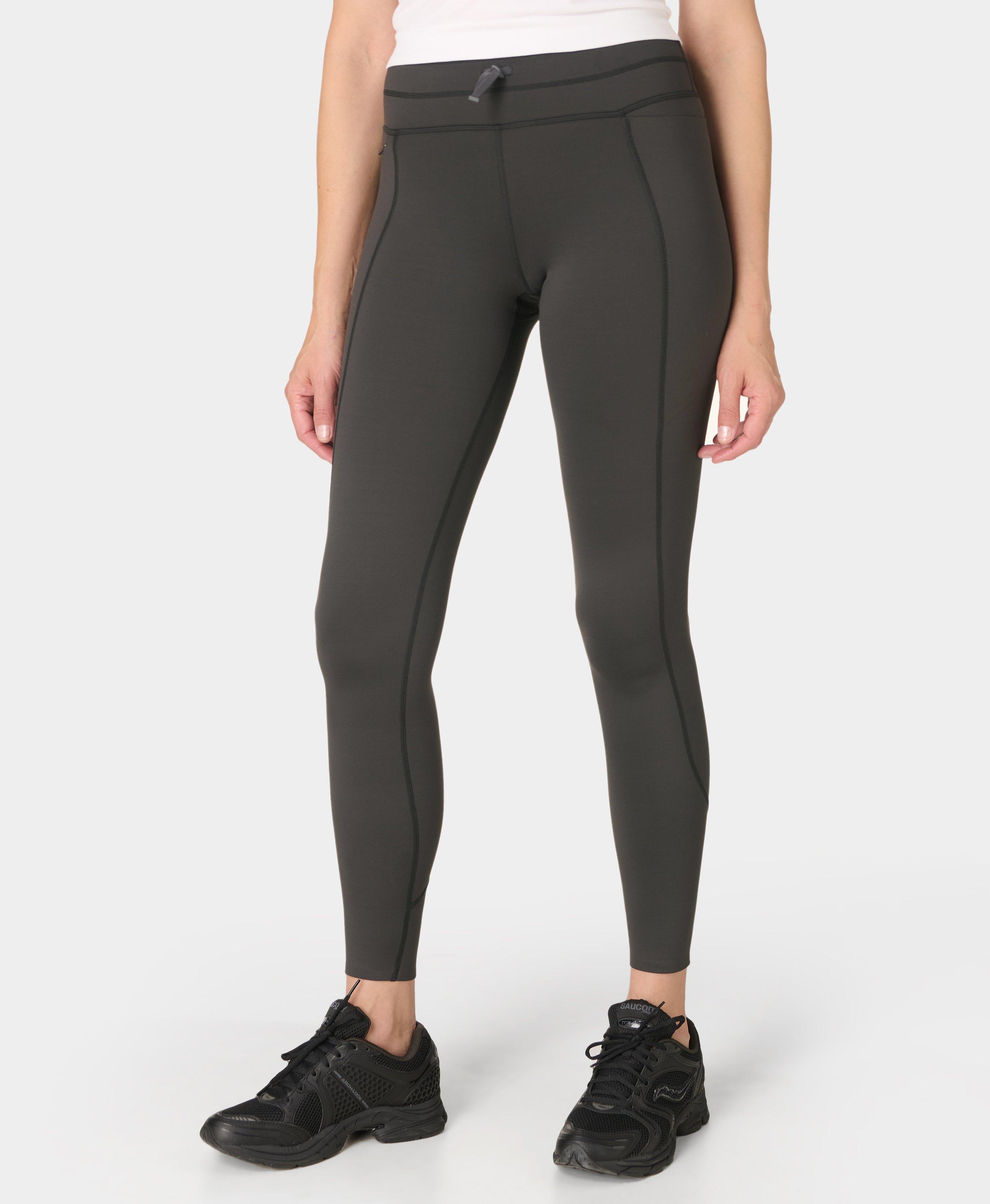 Therma Heat Tech Walking Leggings - Navy Blue - Full Length