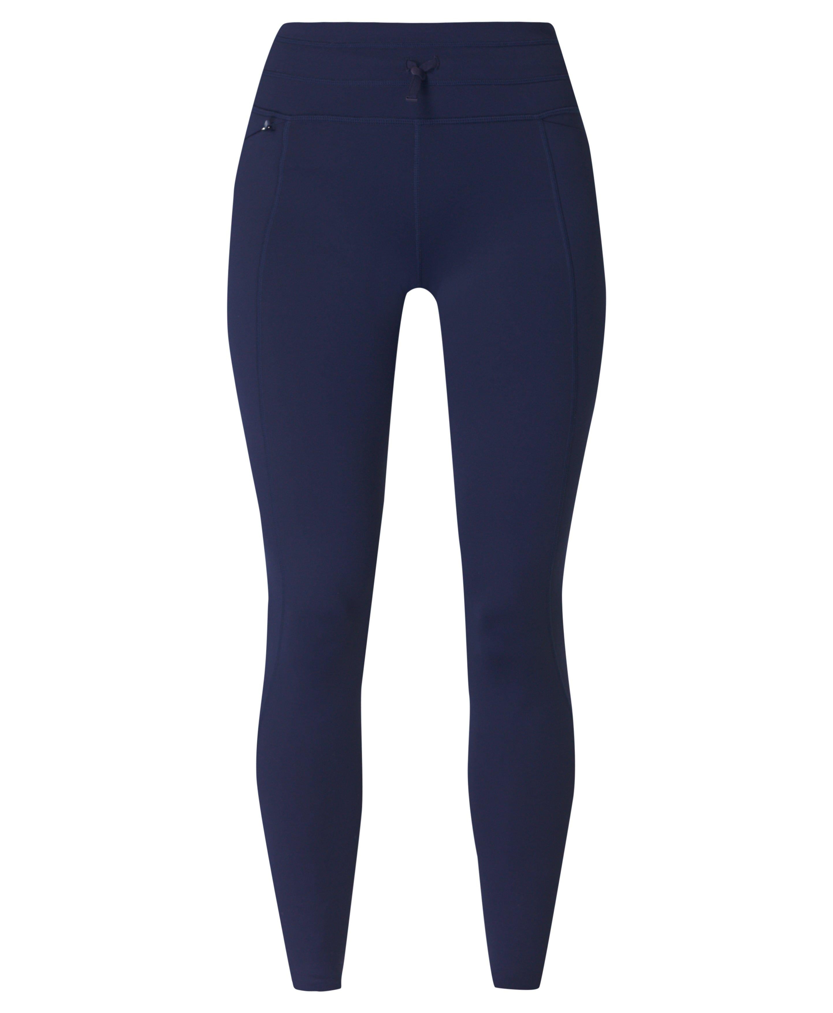 Therma Heat Tech Walking Leggings - Navy Blue - Full Length