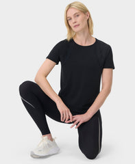 Breathe Easy Mesh Tee - Black