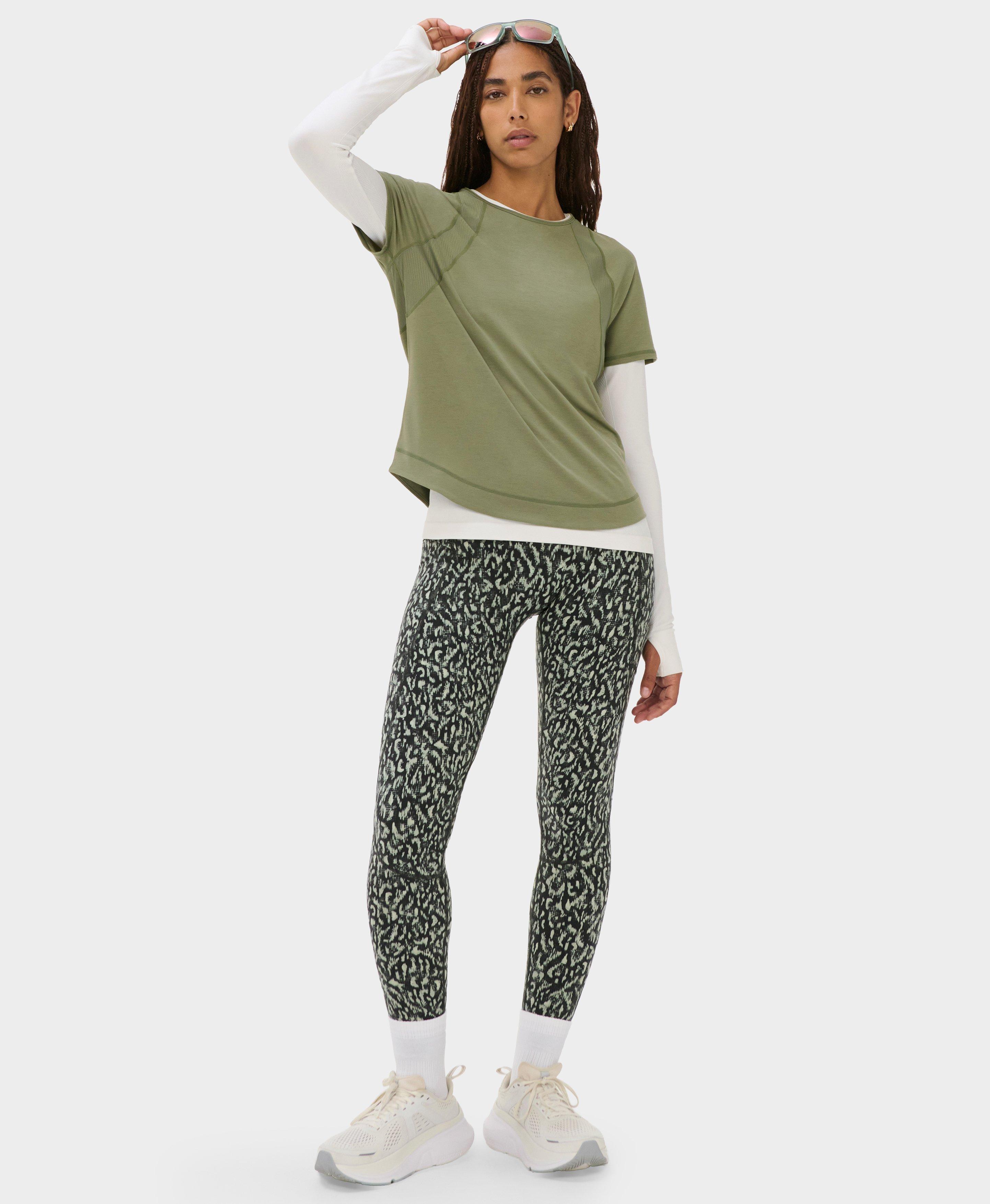 Breathe Easy Mesh Tee - Bracken Green