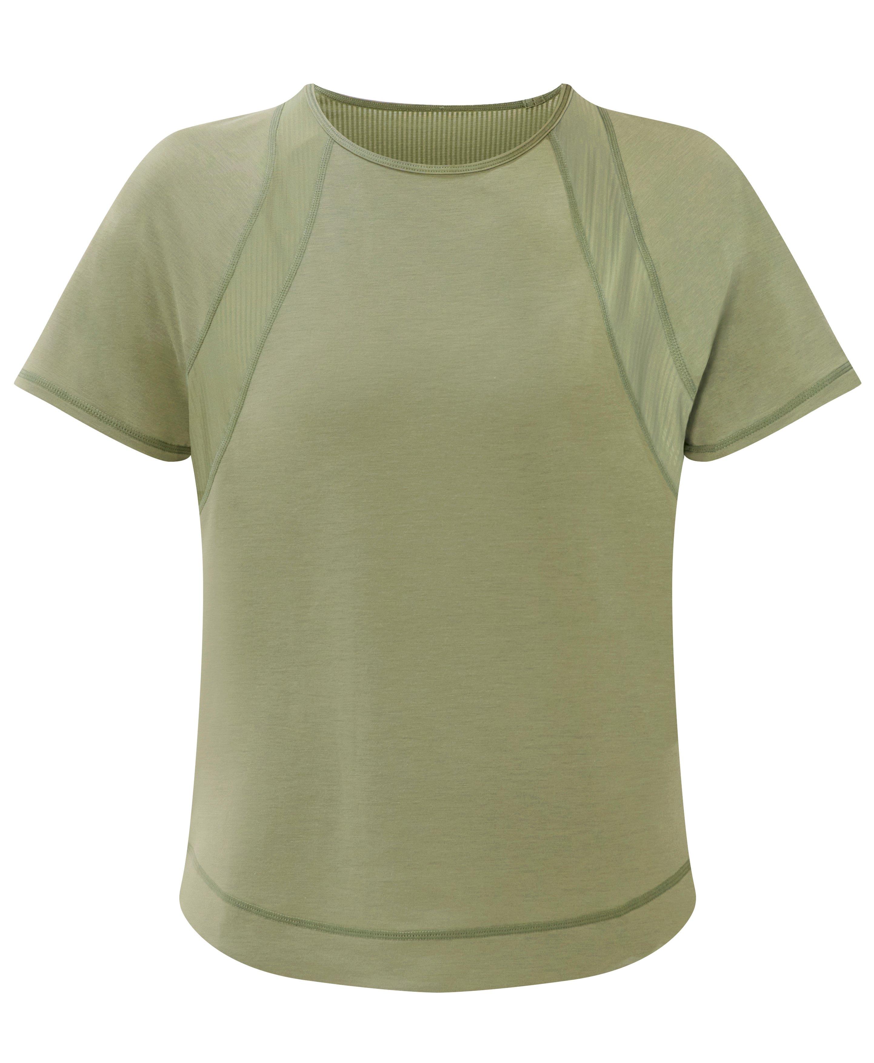 Breathe Easy Mesh Tee - Bracken Green