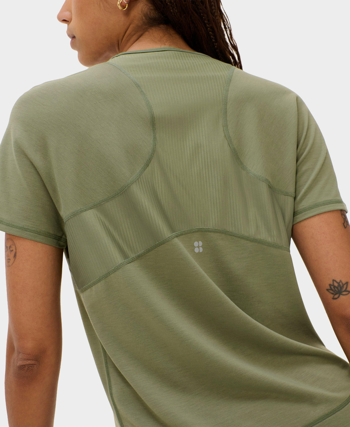 Breathe Easy Mesh Tee - Bracken Green