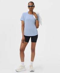 Breathe Easy Mesh Tee - Laguna Blue