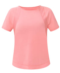 Breathe Easy Mesh Tee - Melrose Pink