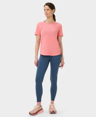 Breathe Easy Mesh Tee - Melrose Pink