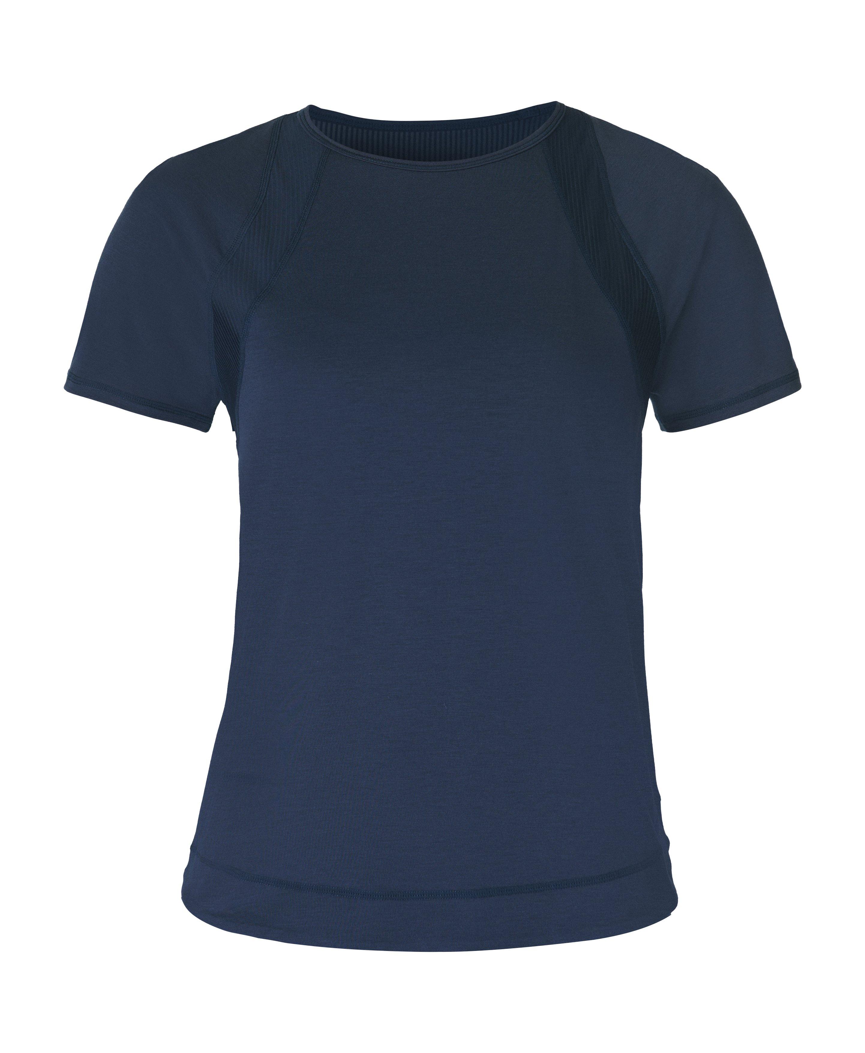 Breathe Easy Mesh Tee - Navy Blue