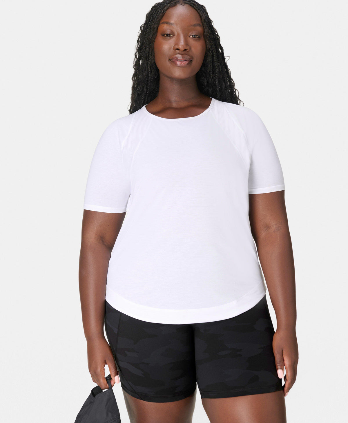 Breathe Easy Mesh Tee - White