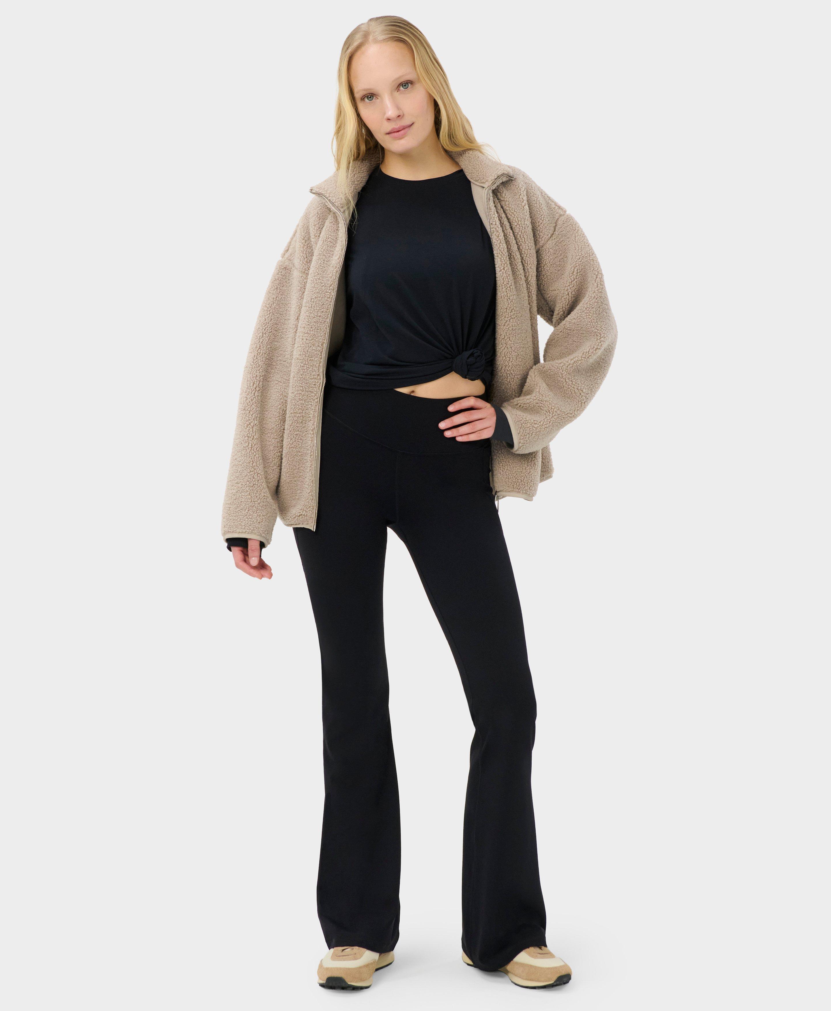 Soft Flow Studio Long Sleeve Tee - Black