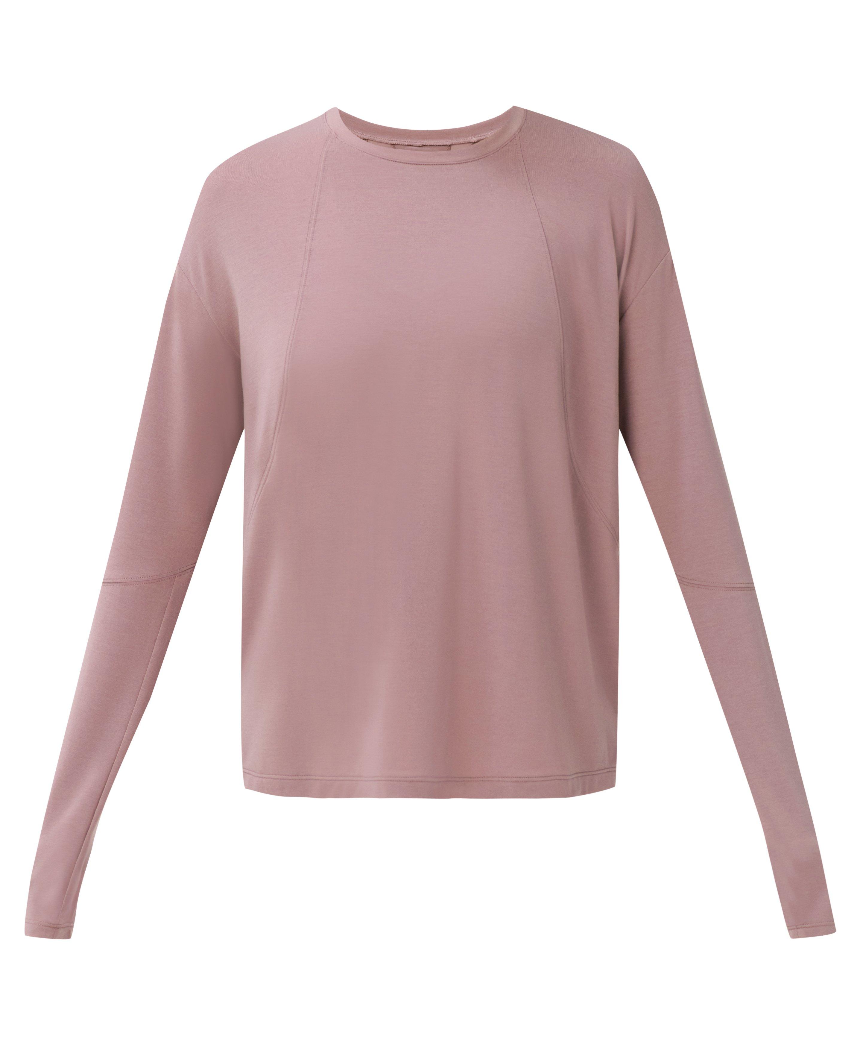 Soft Flow Studio Long Sleeve Tee - Duskberry Purple